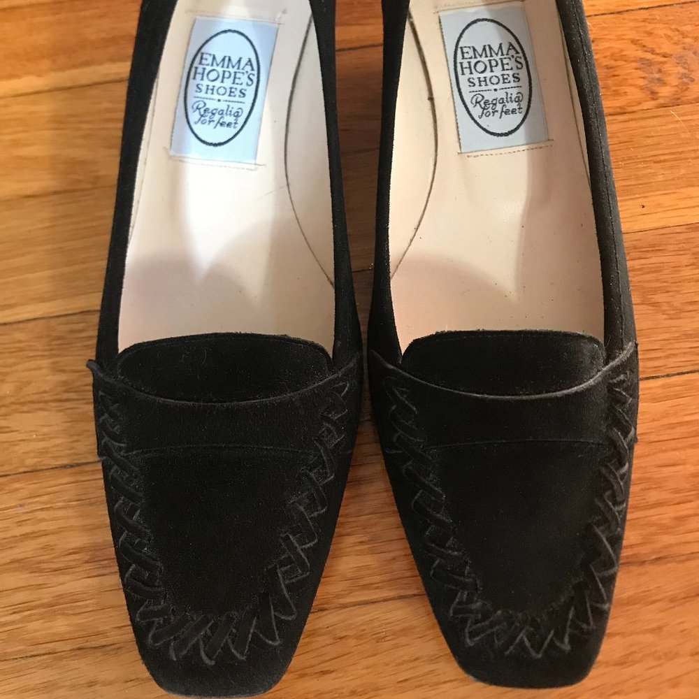 Suede Emma Hope kitten-heels